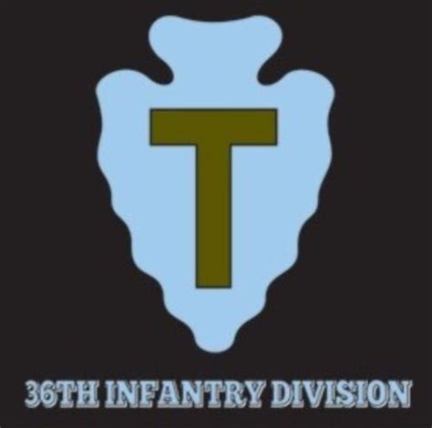 Us Army 36th Infantry Division 2 Window Wall Vinyl Decal Sticker