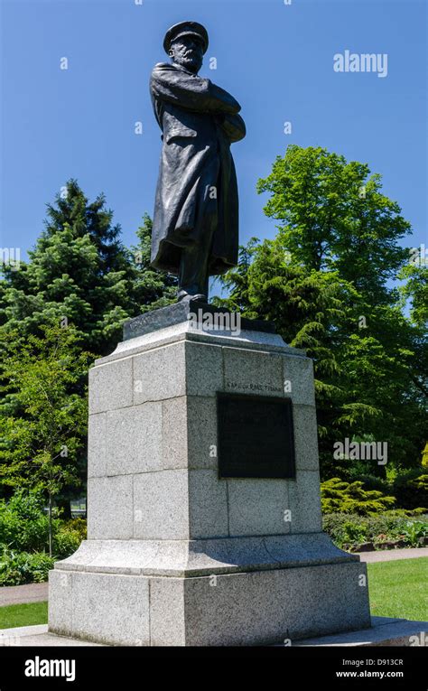 Commemorative Statue Of Commander Edward John Smith Captain Of The Rms