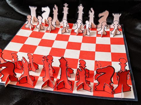Download A Printable Paper Chess Set That You Can Make At Home Scout