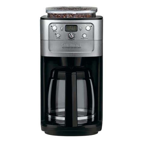 For caffeine on the go, drip tray is removable to accommodate a travel mug. Cuisinart Grind and Brew 12-Cup Coffee Maker-DGB-700BC ...