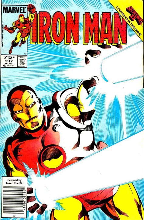 Iron Man 197 John Byrne Cover Pencil Ink