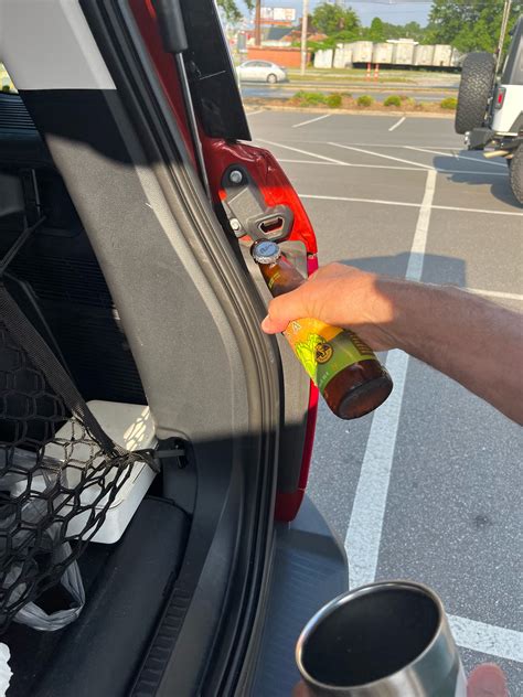 Broke In The Bottle Opener 2021 Ford Bronco Sport Forum