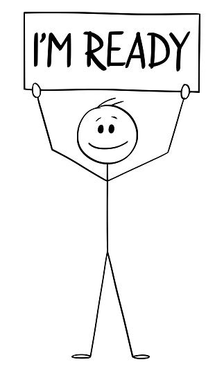 Vector Cartoon Illustration Of Happy Confident Man Or Businessman