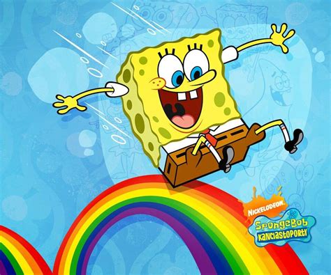 Spongebob Rainbow Spongebob Wallpaper Spongebob