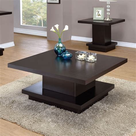 With different styles to match your seating and furniture, our coffee tables keep everything you like to have close by. Bowery Hill Square Pedestal Storage Coffee Table in ...