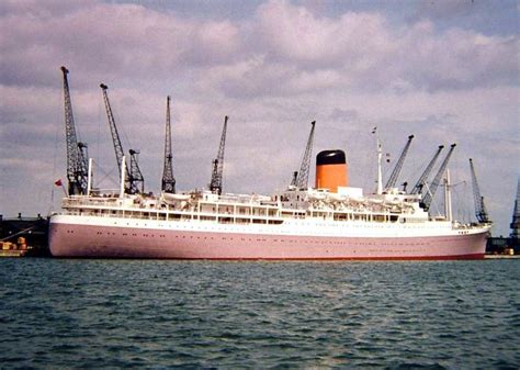 The Pendeniss Castle Liner I Took From Durban To England When I Was 4