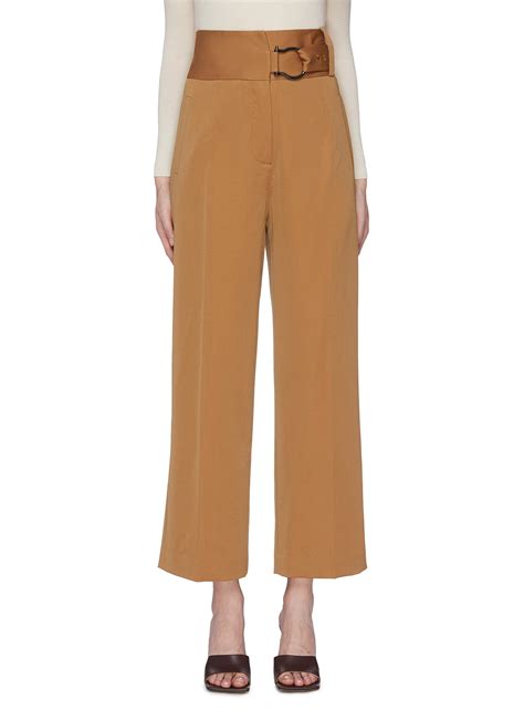 Belted Wide Leg Pants By Equil Coshio Online Shop