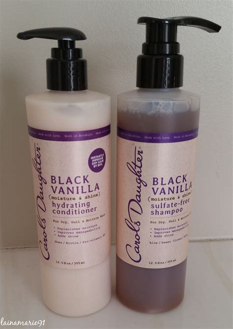 Make deep conditioning a priority. Lainamarie91: Carol's Daughter Black Vanilla Sulfate Free ...