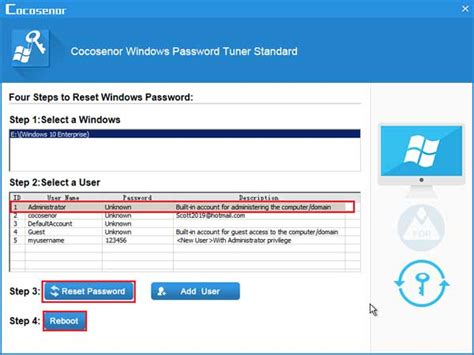 The article presents three efficient methods to create password for user account on windows 10 computer. 3 Ways to Bypass Administrator Forgotten Password on ...