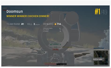 Download free fire for pc from filehorse. Pubg Chicken Dinner Png - Pubg Bp Mod