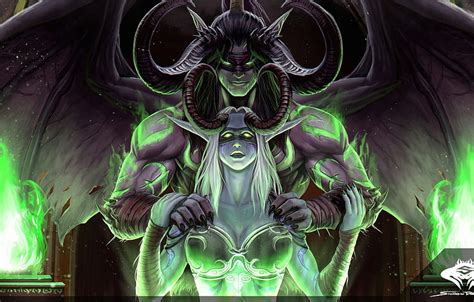 Figure Elf Illidan The Demon Wow Wow Demon Hunter Art World Of Warcraft Demon Hunter HD