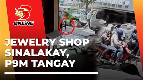 P M Halaga Ng Alahas Natangay Sa Isang Jewelry Shop Sa Cagayan De Oro