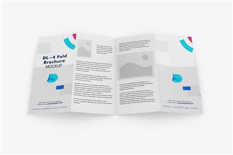 Download Four Fold Brochure Mockup Free Download Free Mockups