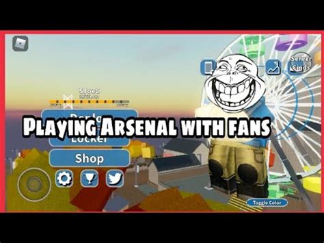 Roblox arsenal the boi fanart arsenal fanart by sarcasticsamples on deviantart jackeryz on twitter i made a handful of arsenal gang profile what do you think of my fan arts lol fandom. Roblox Arsenal with fans - YouTube