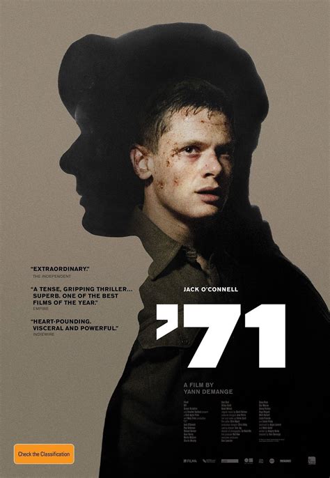 '71 is that rare film about conflict i was fortunate enough to see this gripping movie at sundance last month, and i haven't been able to. '71 (2015) | Dan the Man's Movie Reviews