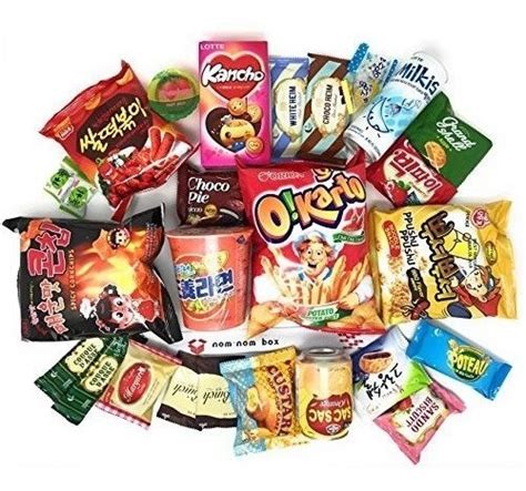 Surtido De Snacks Coreanos 25 Unidades Mercado Libre
