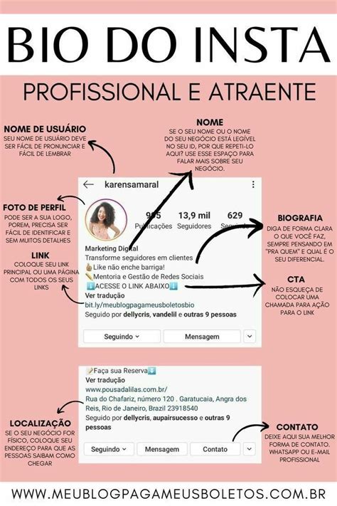 Modelos De Bio Para Instagram Femininas Criativas E Atrativas Artofit