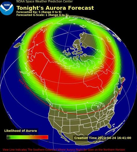 Northern Lights Visible Monday Where Can You See Them Tonight