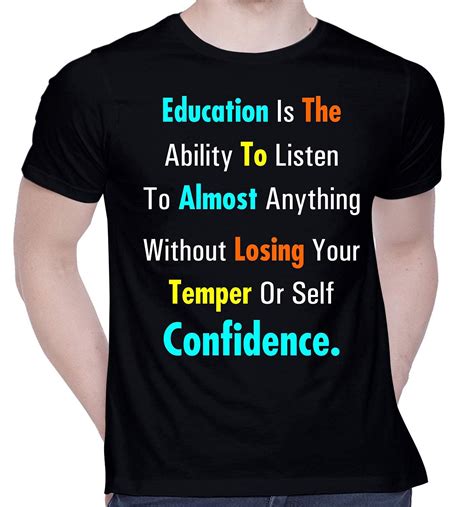 Creativit Graphic Printed T Shirt For Unisex Education Build Your
