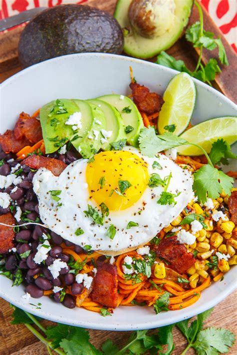 Preheat oven to 425 degrees. Chipotle Sweet Potato Noodle Bowl - Closet Cooking