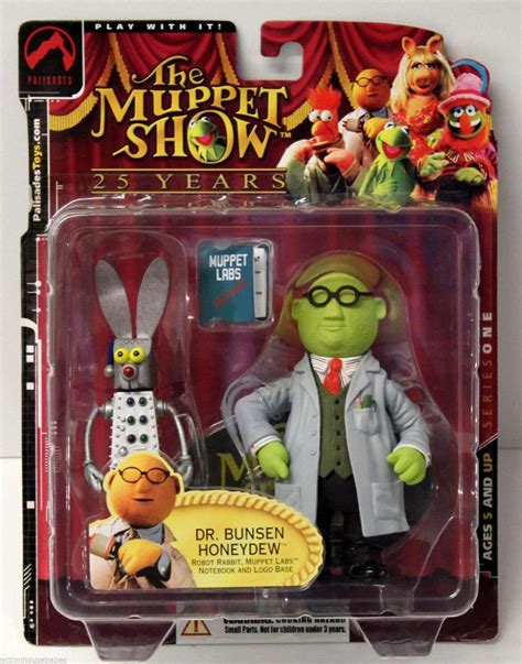 Muppets Dr Bunsen Honeydew The Muppet Show Jim Henson Palasades Moc