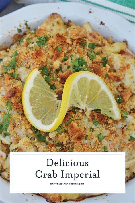 Crab Imperial Is A Deliciously Easy Lump Crab Recipe Its One Of The