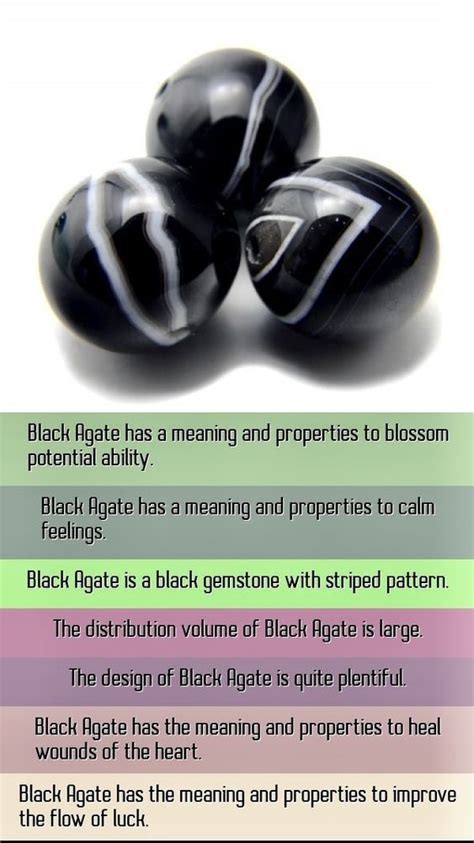 black agate stone meaning and uses black agate agate stone meaning crystal healing stones