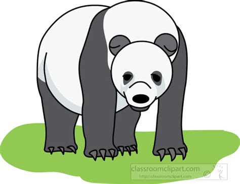 Panda Clipart Clipart Pandabear01212b Classroom Clipart