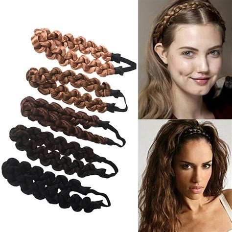 Synthetic Twist Hair Bands Fashion Braids Hair Accessories Women