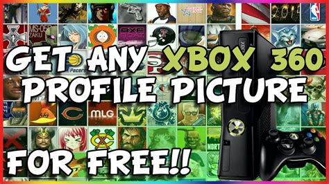 How To Get Any Xbox 360 Profile Picture You Want Youtube