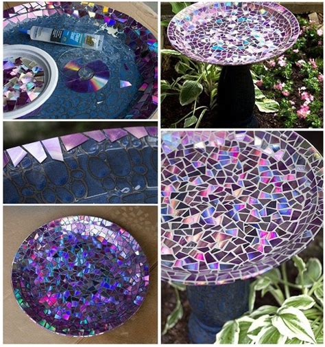 16 Sparkling Diy Clay Pot Ideas For The Garden Mosaic Birdbath