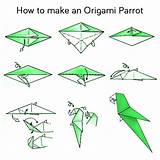 Steps How to Make a Origami Parrot | Wedding Decor Style ...