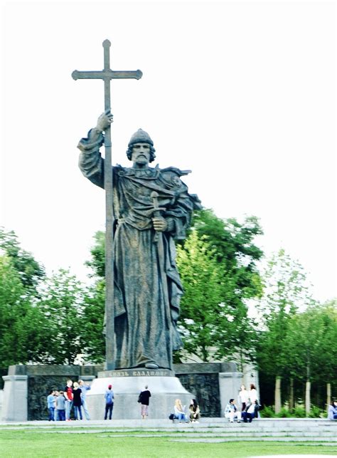 Photos Vladimir The Great Statue In Moscow Tsarizm