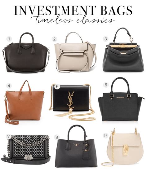 Bags Worth the Investment | Sunday Chapter | Fashion bags, Bags