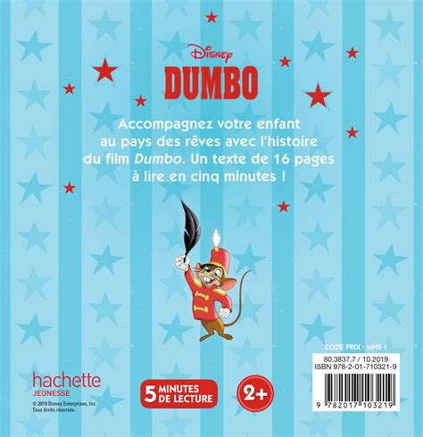 Dumbo Mon Histoire Du Soir Lhistoire Du Film Disney Hachettefr