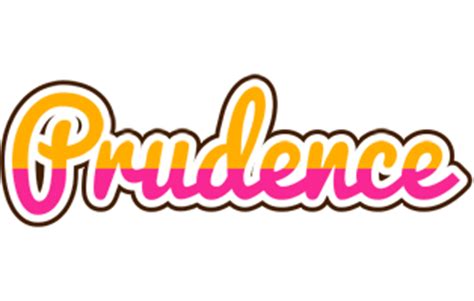 Prudence Logo | Name Logo Generator - Smoothie, Summer, Candy Style