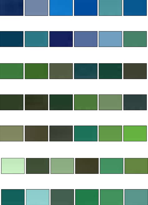 Sample Ral Color Chart Free Download Images