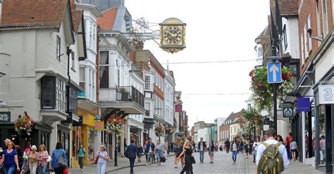 This Surrey town has been placed in the top 5 best places to work ...