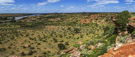 Panoramic View In Mapungubwe National Park South Africa Stock Photo