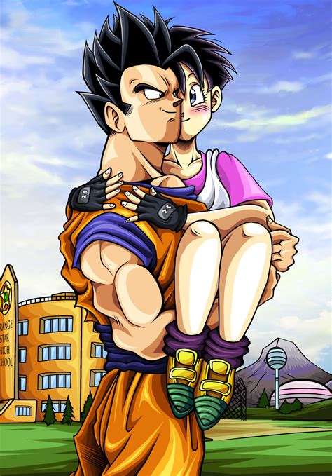 gohan and videl dragon ball z dragon ball super sony pictures cute pictures photos dbs