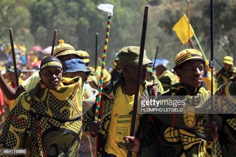 Singers Of The Traditional Basotho Music Dance During The Last News