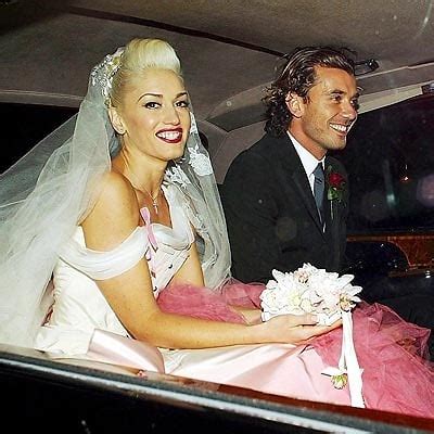 © broadimage/shutterstock gwen stefani and gavin rossdale. Jessica Biel's Colorful Wedding Gown And Other Celebrity ...
