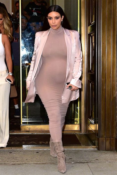 times kim kardashian s maternity style was on point