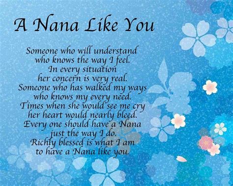 Nana Poems