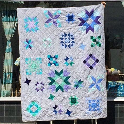 Finished Star Block Of The Month Quilt Sampler Quilts Quilts