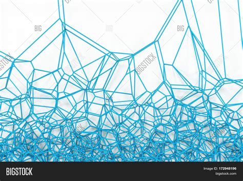 Abstract 3d Voronoi Image And Photo Free Trial Bigstock