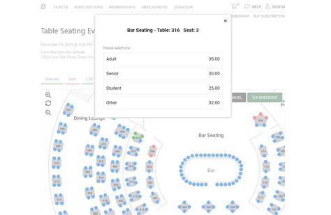 Assigned Seating Ticketing Software