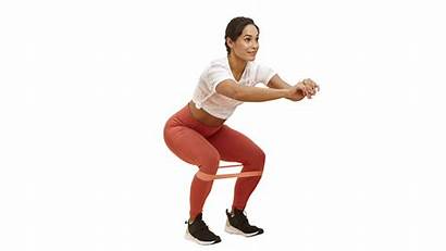 Band Resistance Workout Squat Pulse Health Combo