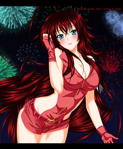 Dxd Born Rias Gremory Happy New Year By Anderson93 On Deviantart