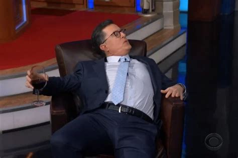 colbert completely loses it over hannity cohen shocker who did sean hannity have sex with